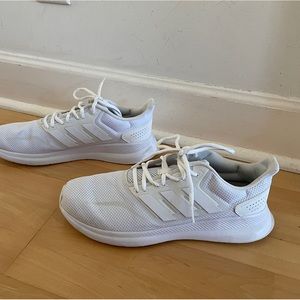 Adidas White Runfalcon Shoes
